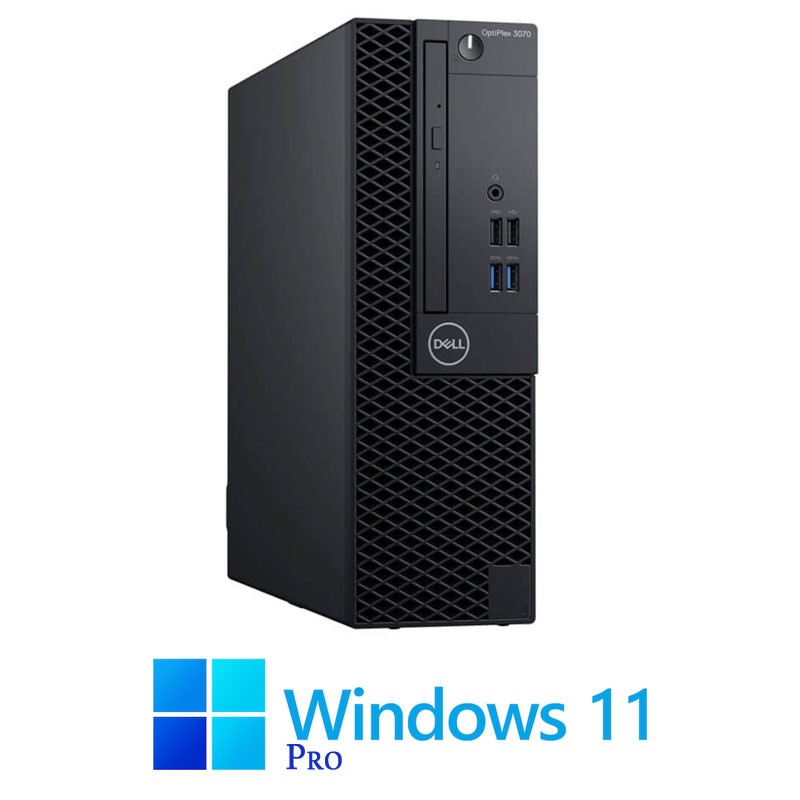 Calculatoare Dell OptiPlex 3070 SFF, Hexa Core i5-9500, 16GB DDR4, SSD, Win 11 Pro