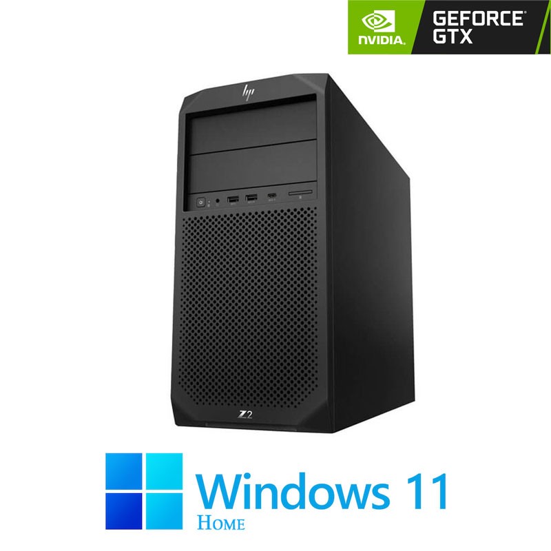 Calculatoare Gaming HP Z2 G4 Tower, Hexa Core i7-8700, 16GB, GTX 1070 8GB, Win 11 Home