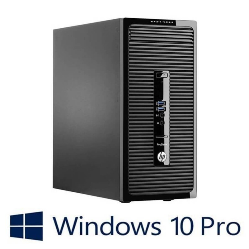Calculatoare HP ProDesk 400 G3 MT, Core i5-6500, Win 10 Pro