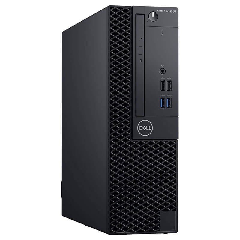 Calculatoare second hand Dell OptiPlex 3060 SFF, Hexa Core i5-8400, 8GB DDR4, 256GB SSD