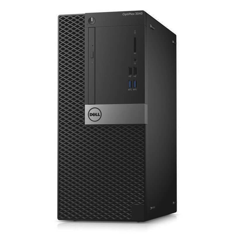 Calculator second hand Dell OptiPlex 3040 MT, Intel Dual Core i3-6100, 8GB DDR3