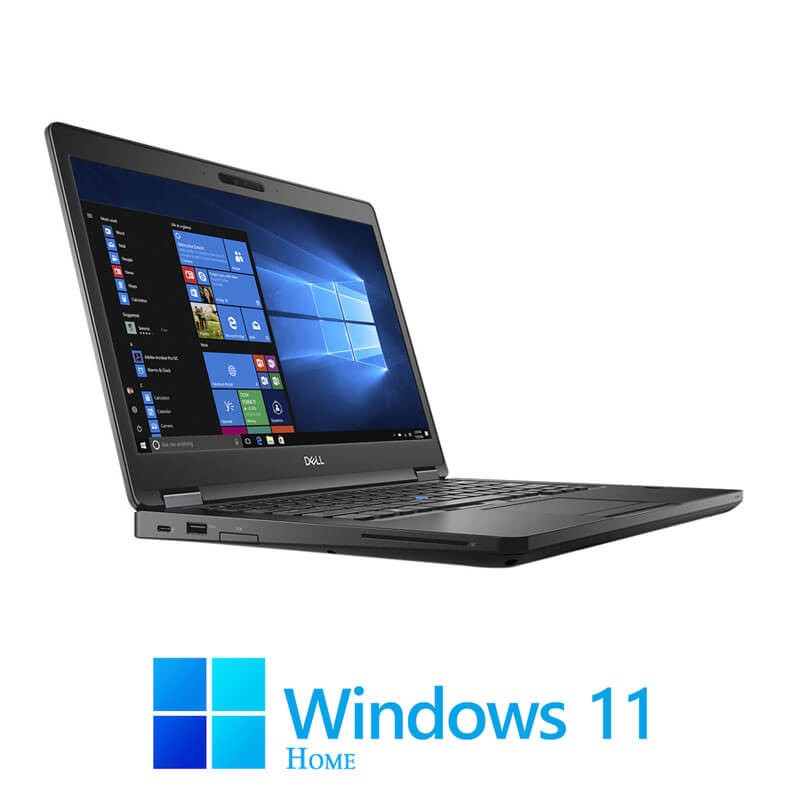 Laptopuri Dell Latitude 5490, i5-8350U, 16GB DDR4, Display NOU Full HD, Win 11 Home