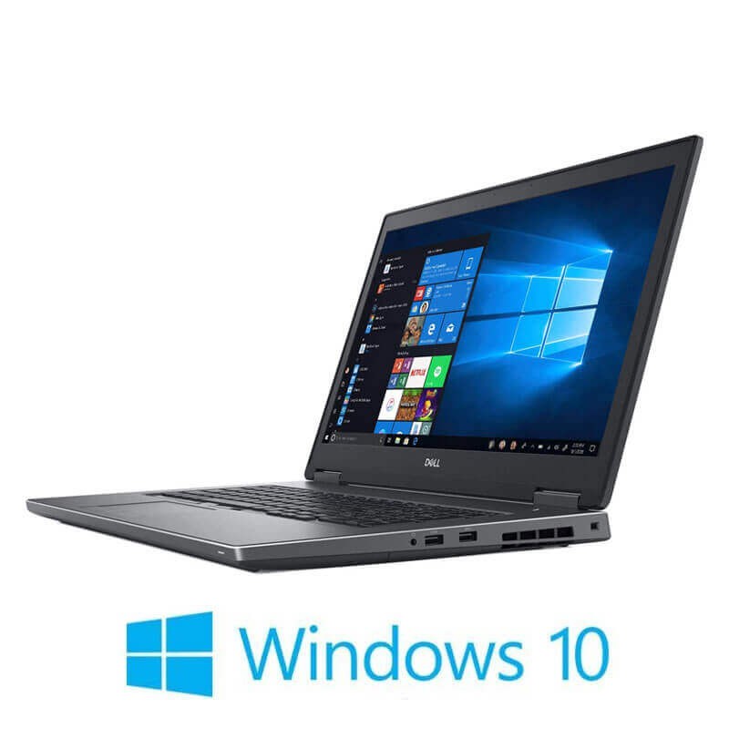 Laptopuri Dell Precision 7730, Hexa Core i7-8750H, FHD, Quadro P3200 6GB, Win 10 Home