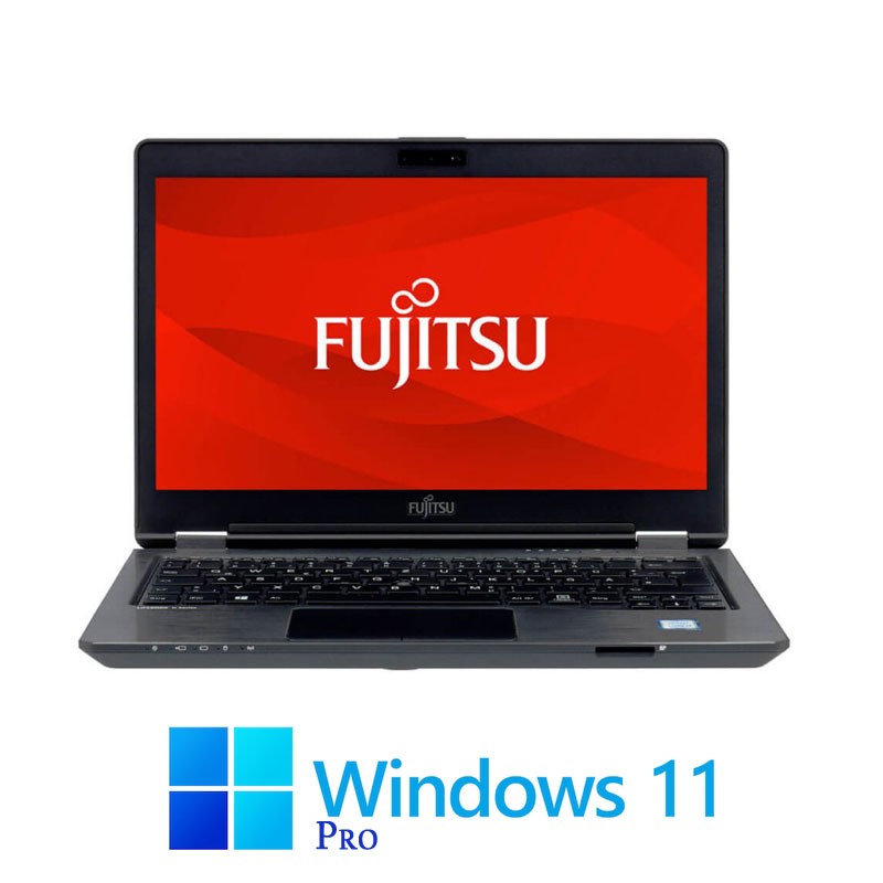 Laptopuri Fujitsu LIFEBOOK U728, Quad Core i5-8250U, 256GB SSD, FHD, Win 11 Pro