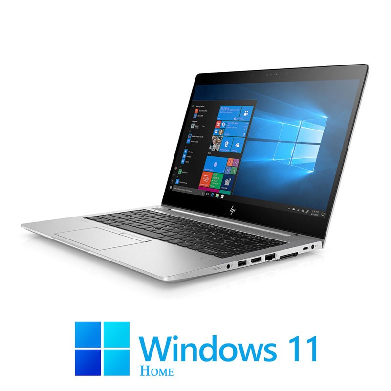 Laptopuri HP EliteBook 840 G5, Quad Core i5-8350U, 16GB DDR4, SSD, FHD, Win 11 Home