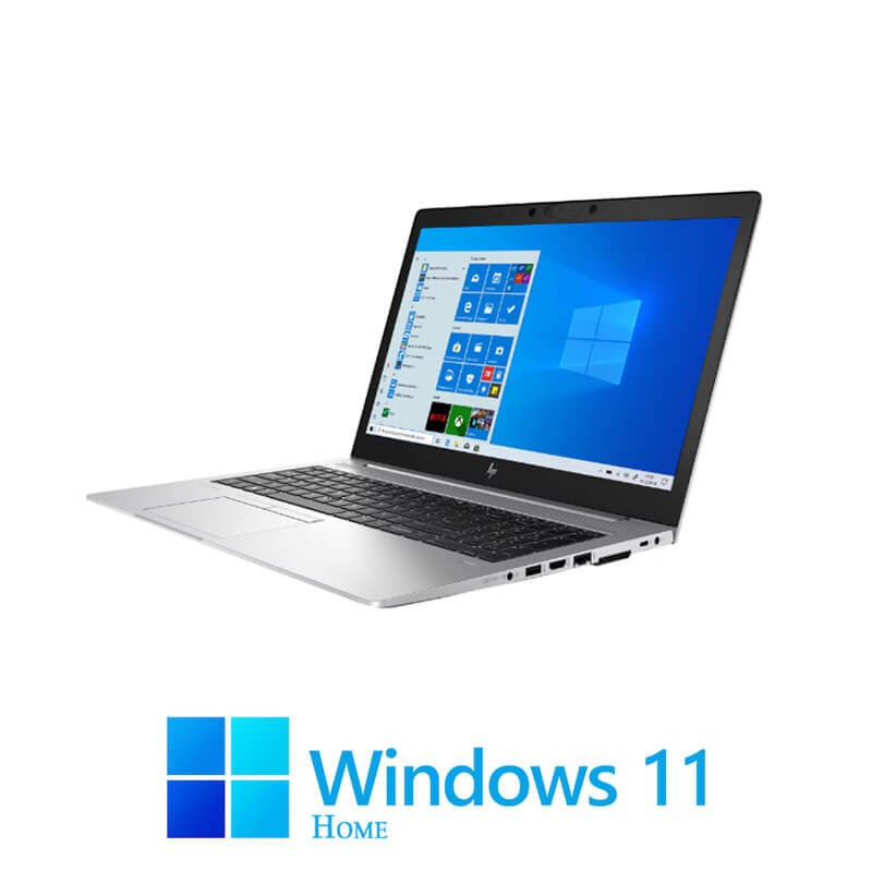 Laptopuri HP EliteBook 850 G6, Quad Core i7-8565U, 16GB DDR4, SSD, FHD, Win 11 Home