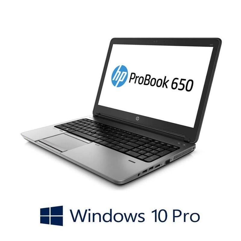Laptopuri HP ProBook 650 G1, Intel Core i5-4200M, Win 10 Pro