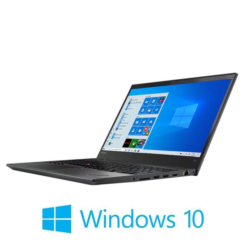 Laptopuri Lenovo ThinkPad T570, i5-6200U, 16GB DDR4, Display NOU FHD, Win 10 Home