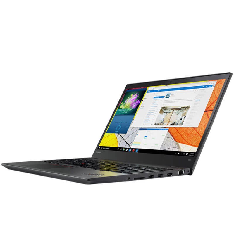 Laptopuri second hand Lenovo ThinkPad T570, i5-7300U, 16GB DDR4, SSD, Display NOU Full HD