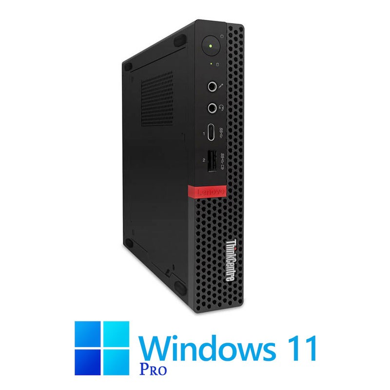 Mini Calculatoare Lenovo ThinkCentre M720q, i5-9500T, 16GB DDR4, 256GB SSD, Win 11 Pro