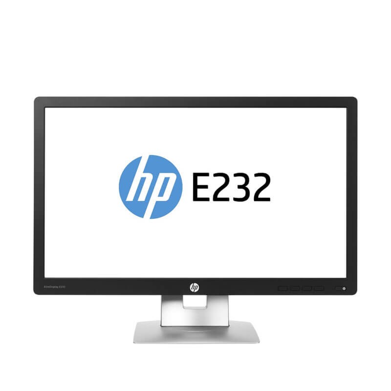 Monitor LED HP EliteDisplay E232, 23 inci Full HD, Panel IPS