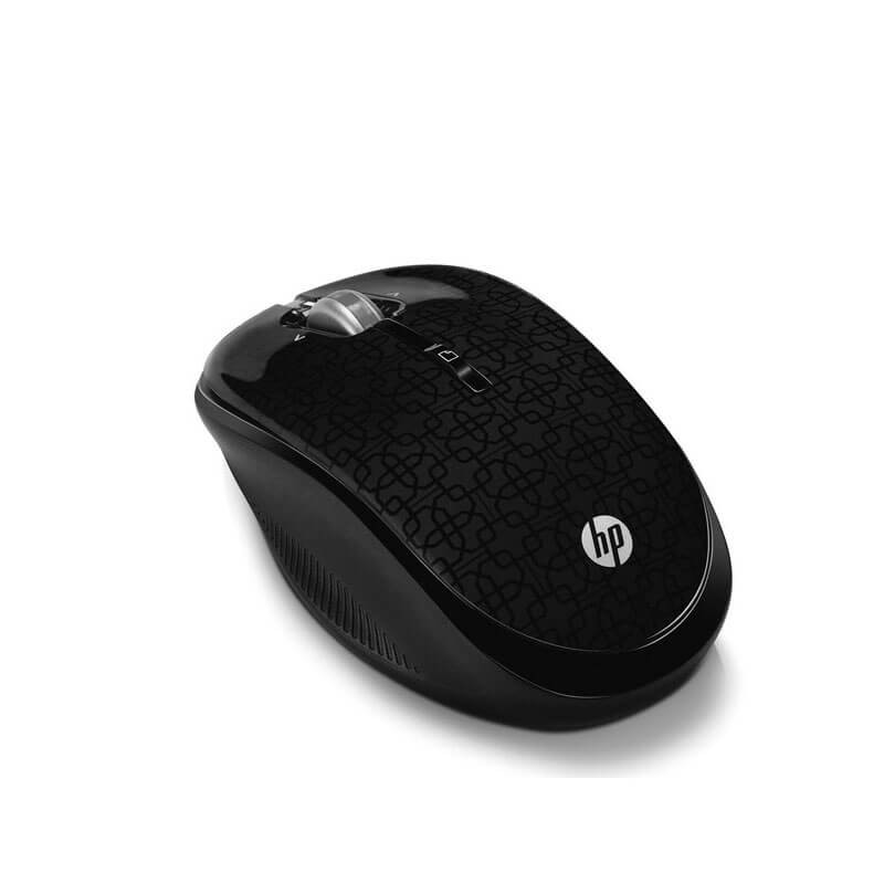 Mouse Wireless HP WX407AA, Negru