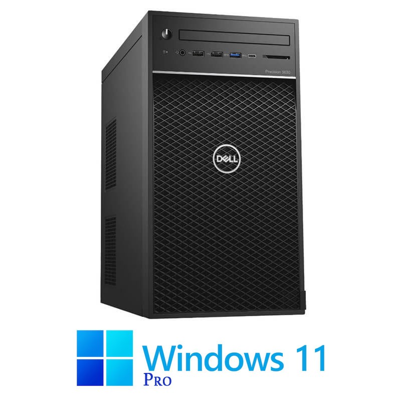Statie grafica Dell Precision 3630 MT, i7-8700, 16GB DDR4, 512GB SSD, Win 11 Pro