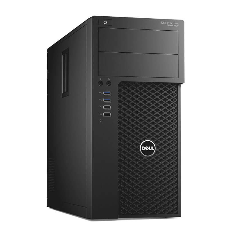 Statie grafica second hand Dell Precision 3620 MT, Quad Core i7-6700, 16GB DDR4, 256GB SSD