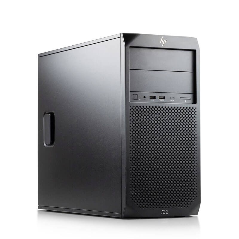 Statie grafica second hand HP Z2 G4 Tower, Intel Octa Core i7-9700, 16GB DDR4, 512GB SSD