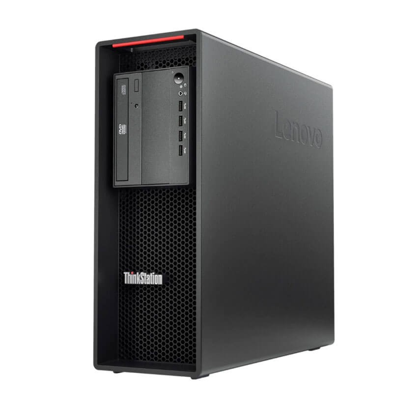 Statie grafica second hand Lenovo P520, Octa Core W-2145, 64GB, 512GB SSD, Quadro P2000